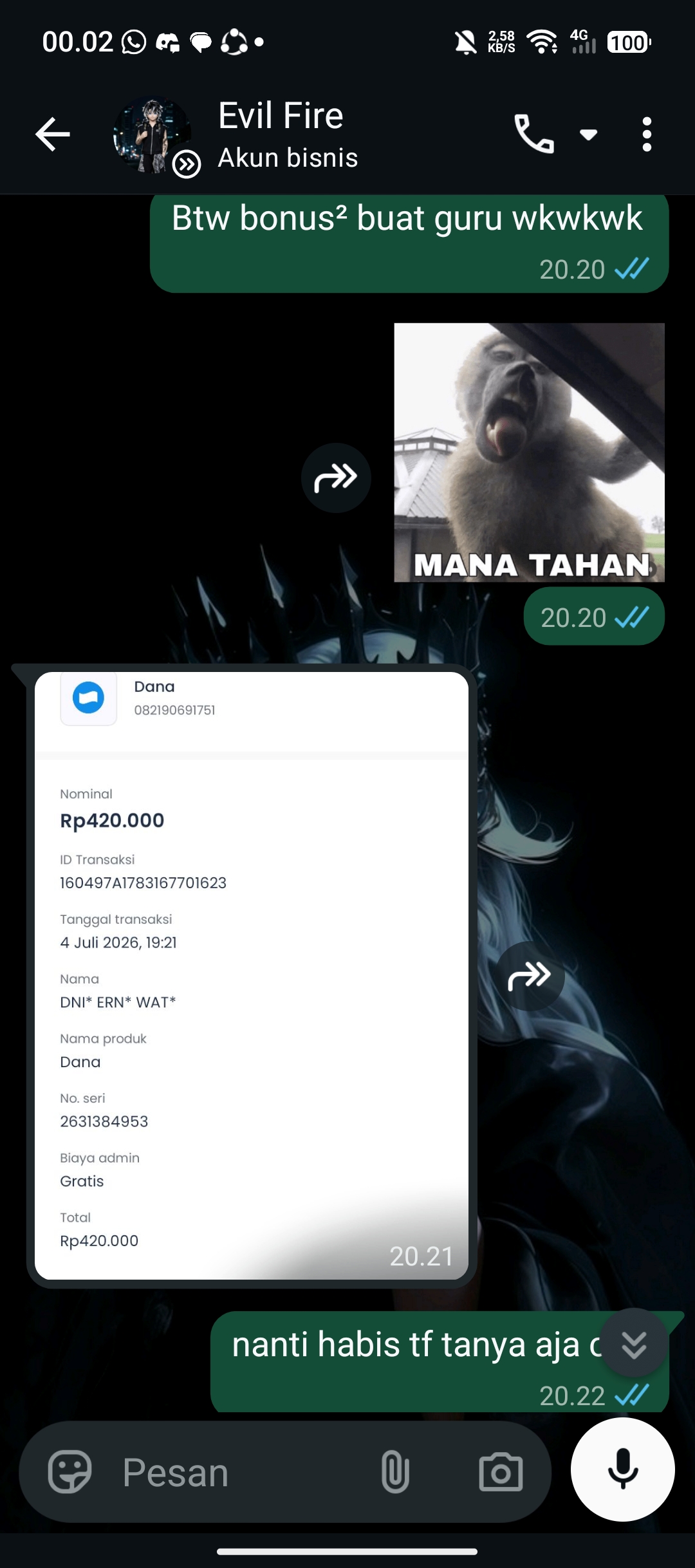 Testimonial Proof 5